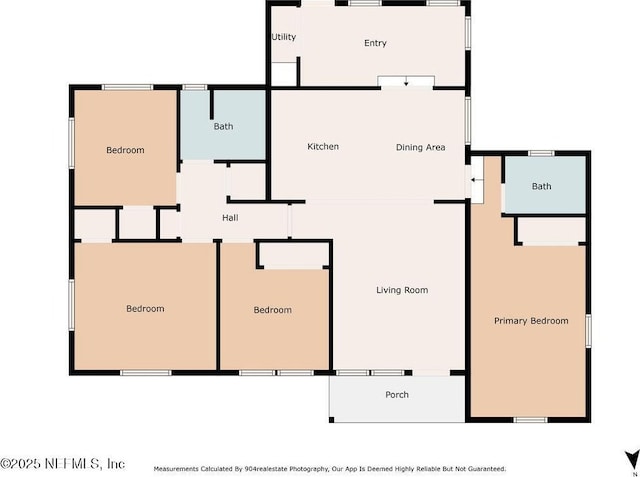 6504 Brandemere Rd S, Jacksonville, FL 32211 - view of layout