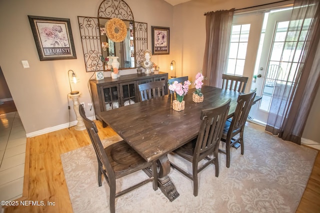 4565 SE 3rd Pl, Keystone Heights, FL 32656 - dining area with wood finished floors and baseboards