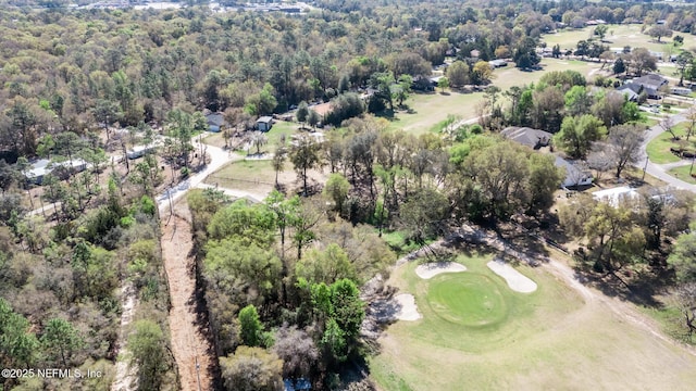 4565 SE 3rd Pl, Keystone Heights, FL 32656 - bird's eye view with view of golf course