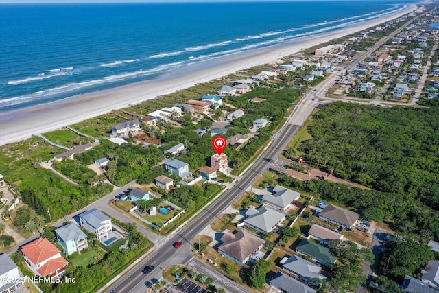 6698 A1A S, Saint Augustine, FL 32080 - aerial view of property and surrounding area featuring expansive coastline