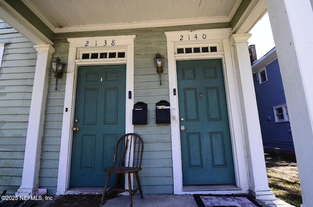 2138 Park St, Jacksonville, FL 32204 - doorway to property with covered porch