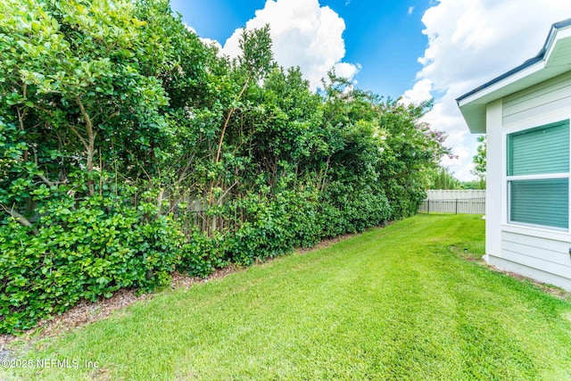 3422 Oglebay Dr, Green Cove Springs, FL 32043 - view of yard with fence