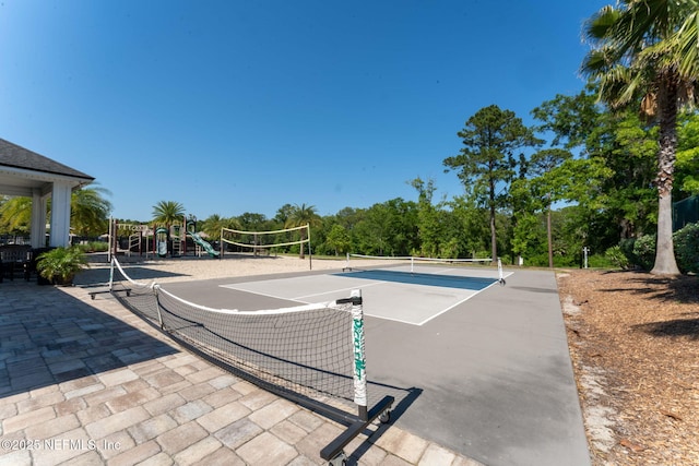 3422 Oglebay Dr, Green Cove Springs, FL 32043 - view of community featuring a tennis court and playground community