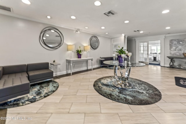 3422 Oglebay Dr, Green Cove Springs, FL 32043 - interior space featuring visible vents