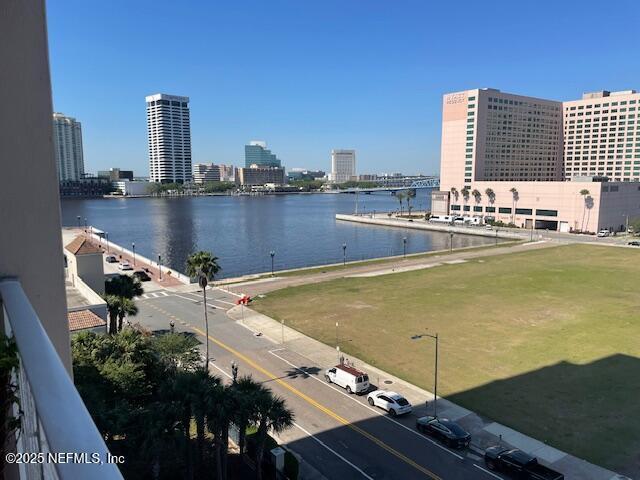 400 E Bay St Unit 502, Jacksonville, FL 32202 - water view with a view of city