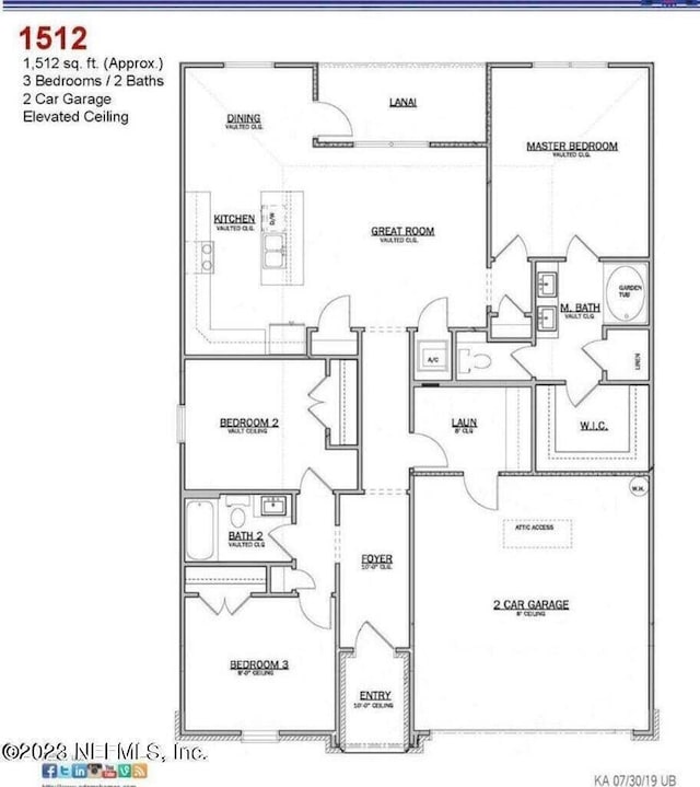 3211 Winding Creek Pl, Green Cove Springs, FL 32043 - floor plan