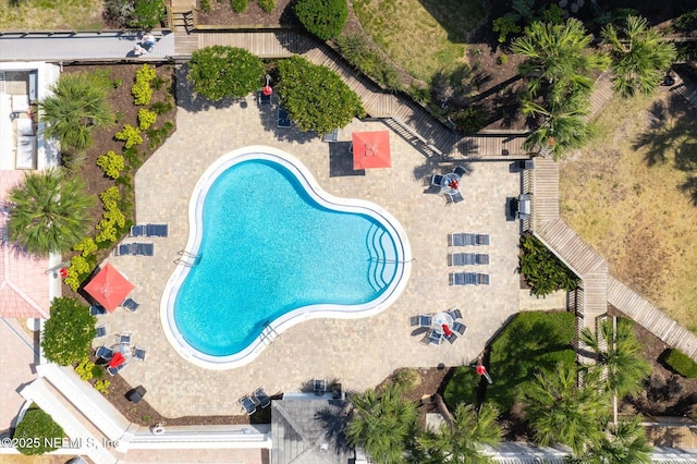 view of pool