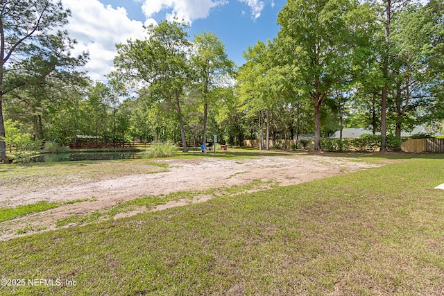 6388 Miltondale Rd, Macclenny, FL 32063 - view of yard featuring fence