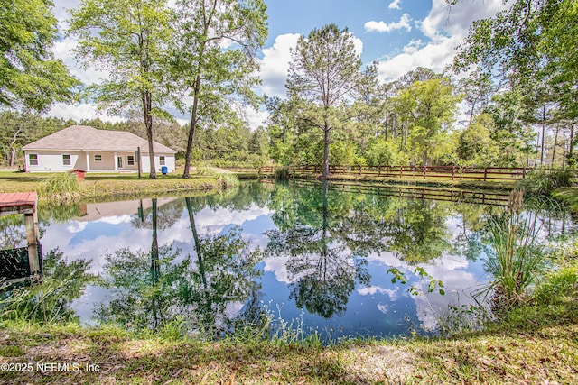 6388 Miltondale Rd, Macclenny, FL 32063 - view of water feature with fence
