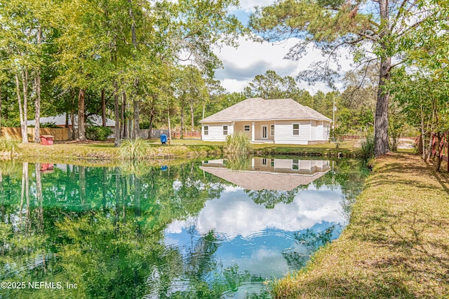 6388 Miltondale Rd, Macclenny, FL 32063 - view of water feature featuring fence