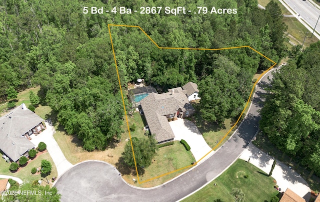 drone / aerial view