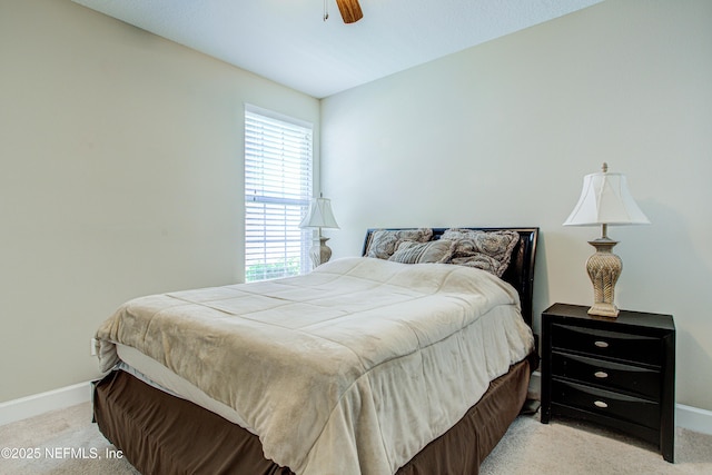 1911 Salt Creek Dr, Fleming Island, FL 32003 - bedroom with carpet floors, baseboards, and ceiling fan