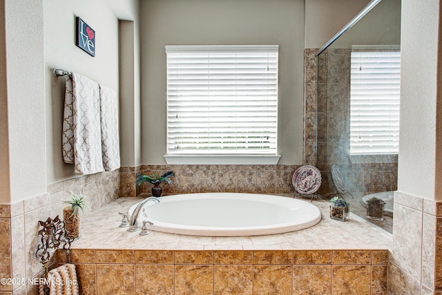 1911 Salt Creek Dr, Fleming Island, FL 32003 - full bathroom with a bath and plenty of natural light