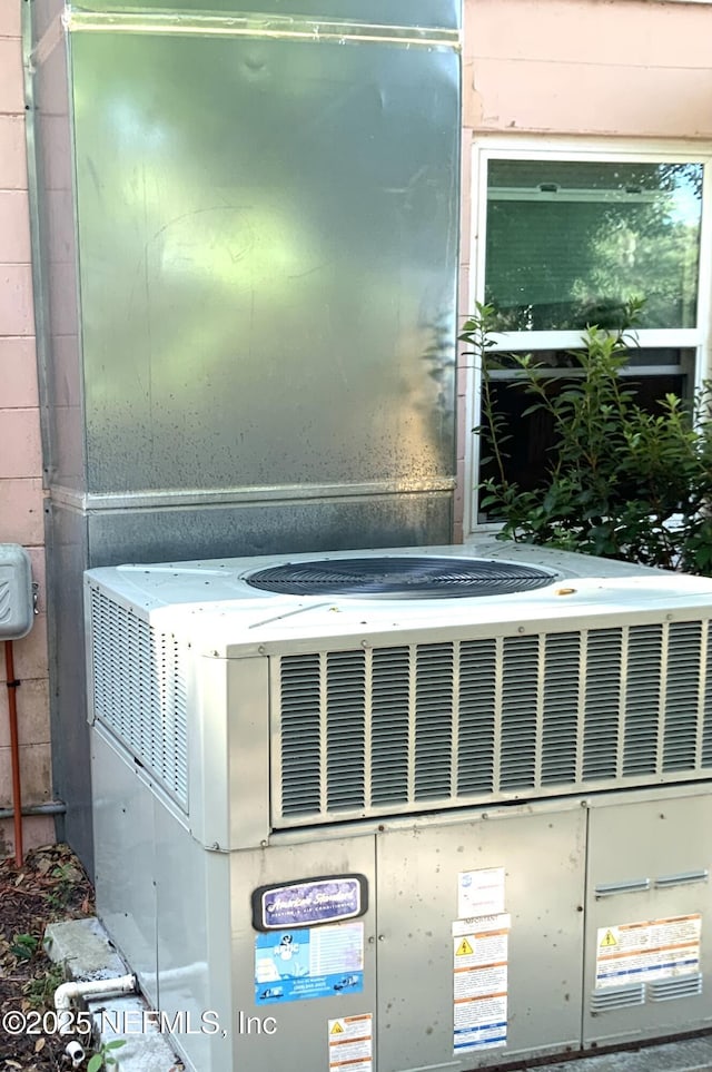 details featuring cooling unit