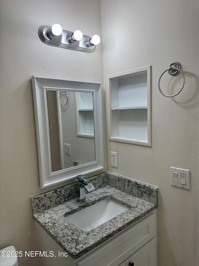5006 Knightsbridge Cir N, Jacksonville, FL 32244 - half bathroom with vanity