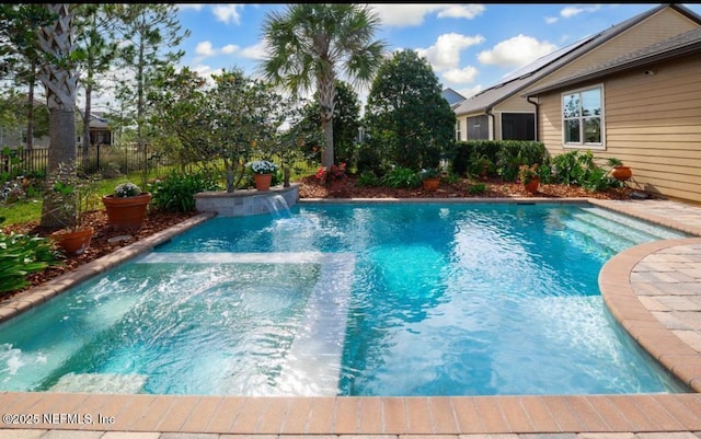 696 Broomsedge Cir, Saint Augustine, FL 32095 - view of pool featuring a fenced in pool and fence