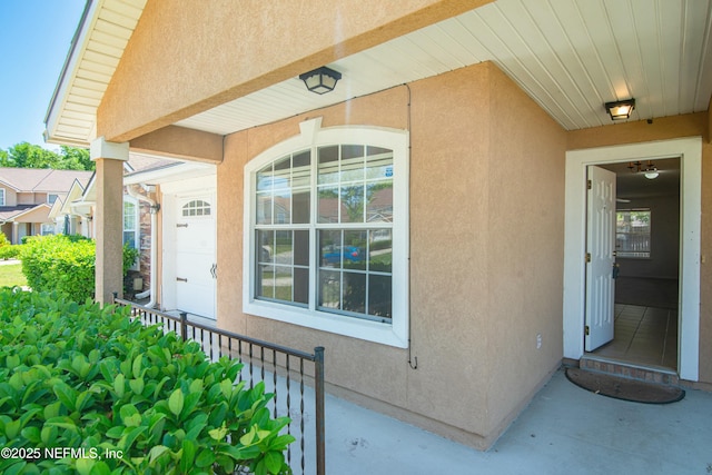 2631 Tuscany Glen Dr, Orange Park, FL 32065 - entrance to property with stucco siding