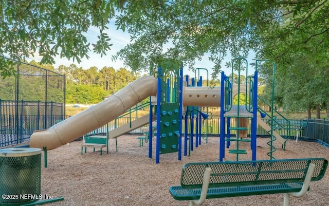 3671 Kirkpatrick Cir Unit 14, Jacksonville, FL 32210 - community playground featuring central air condition unit and fence