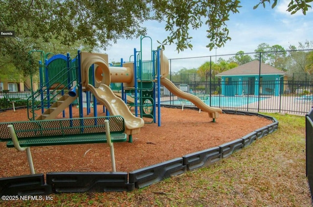3671 Kirkpatrick Cir Unit 14, Jacksonville, FL 32210 - community play area featuring fence