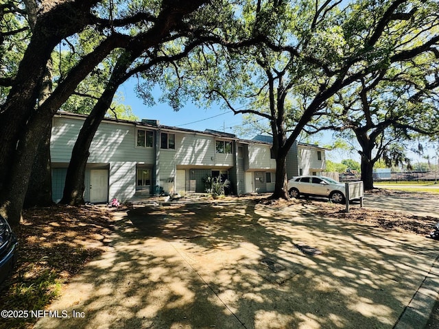 view of back of property