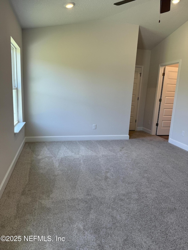 8340 Helmsley Blvd, Jacksonville, FL 32219 - spare room featuring a ceiling fan, baseboards, and carpet flooring