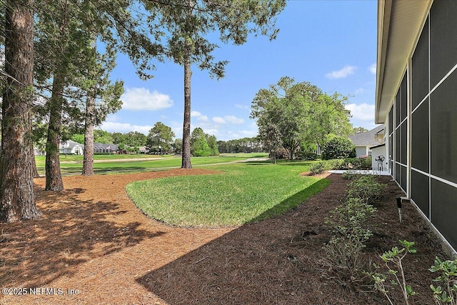 3241 Sequoyah Cir, Saint Johns, FL 32259 - view of yard with a lanai