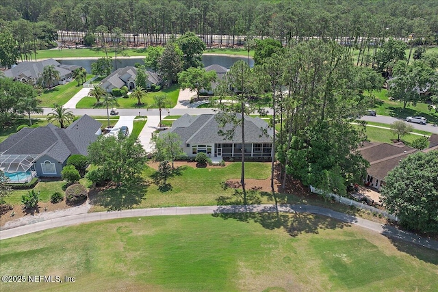 3241 Sequoyah Cir, Saint Johns, FL 32259 - bird's eye view with a residential view and a water view