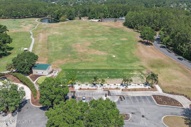 3241 Sequoyah Cir, Saint Johns, FL 32259 - birds eye view of property with view of golf course and a water view