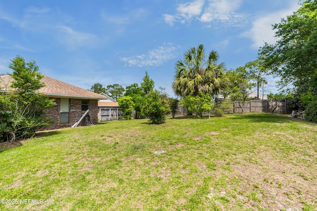 930 Ironridge Ct, Orange Park, FL 32065 - view of yard with a fenced backyard