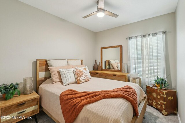 312 Anthony Dr, Jacksonville, FL 32218 - bedroom with ceiling fan and carpet
