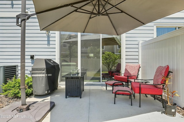 312 Anthony Dr, Jacksonville, FL 32218 - view of patio with cooling unit