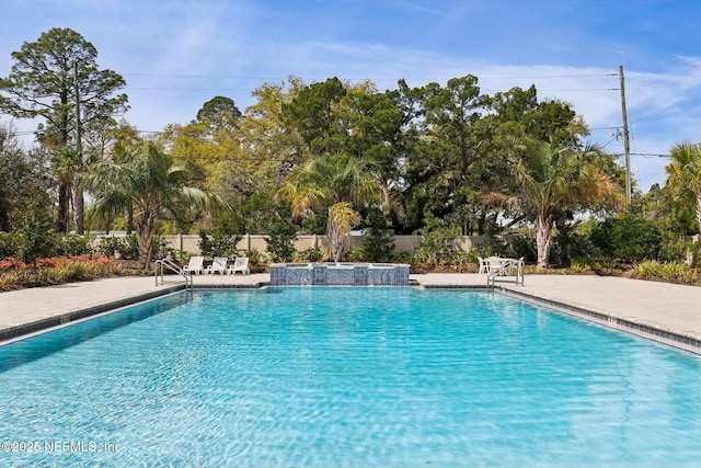 312 Anthony Dr, Jacksonville, FL 32218 - pool featuring fence