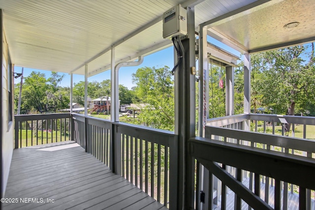 4068 Scenic Dr, Middleburg, FL 32068 - view of wooden terrace