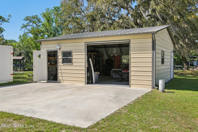 4068 Scenic Dr, Middleburg, FL 32068 - view of detached garage