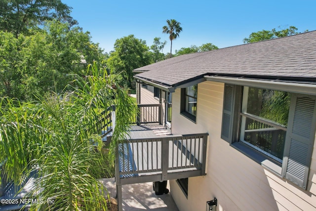 4068 Scenic Dr, Middleburg, FL 32068 - view of wooden deck