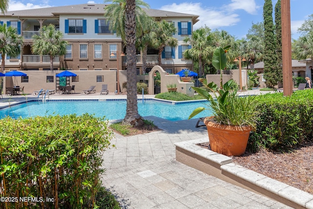 12700 Bartram Park Blvd Unit 338, Jacksonville, FL 32258 - community pool featuring a patio