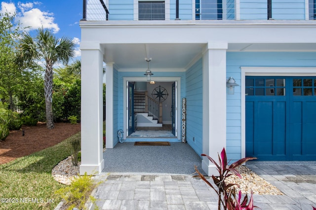 548 Sea Island Dr, Fernandina Beach, FL 32034 - view of exterior entry with covered porch