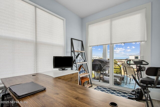 548 Sea Island Dr, Fernandina Beach, FL 32034 - office space featuring wood finished floors