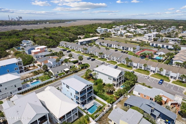 548 Sea Island Dr, Fernandina Beach, FL 32034 - aerial view of residential area featuring a pool