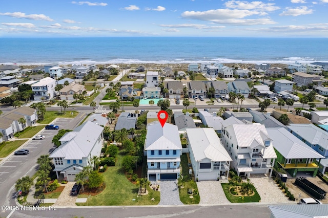 548 Sea Island Dr, Fernandina Beach, FL 32034 - aerial perspective of suburban area featuring a large body of water