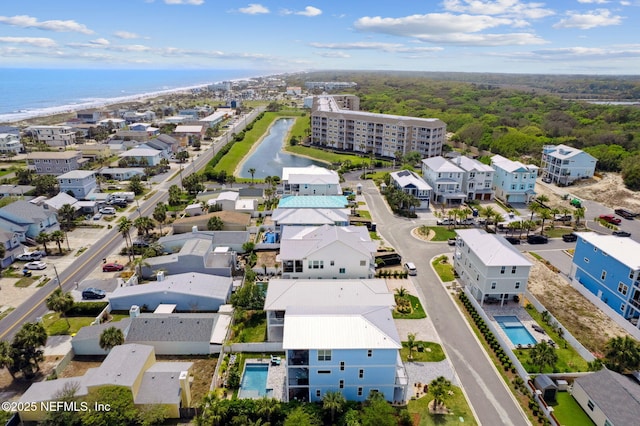 548 Sea Island Dr, Fernandina Beach, FL 32034 - drone / aerial view of a large body of water and a pool