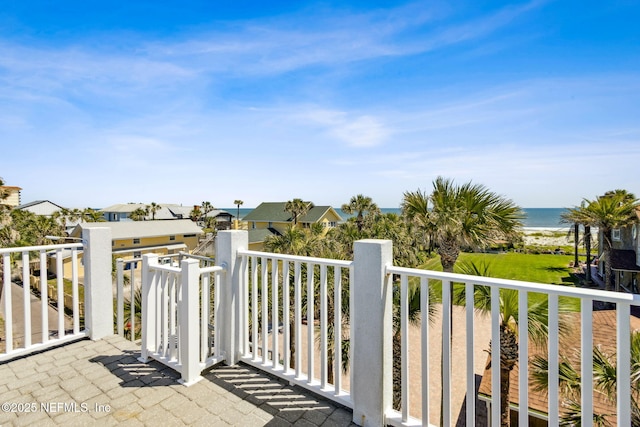 111 Cherry St, Neptune Beach, FL 32266 - balcony with a water view