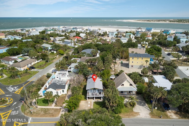 2740 Loja St, Saint Augustine, FL 32084 - birds eye view of property featuring a residential view and a water view