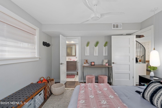 2740 Loja St, Saint Augustine, FL 32084 - bedroom featuring visible vents and ensuite bathroom