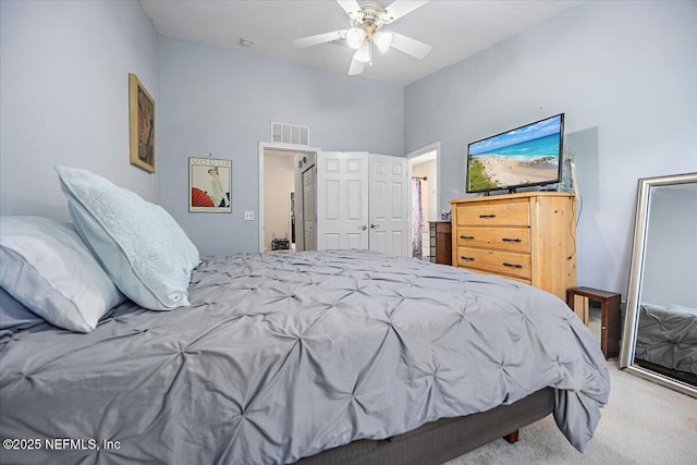 13529 Stone Pond Dr, Jacksonville, FL 32224 - bedroom featuring carpet and ceiling fan