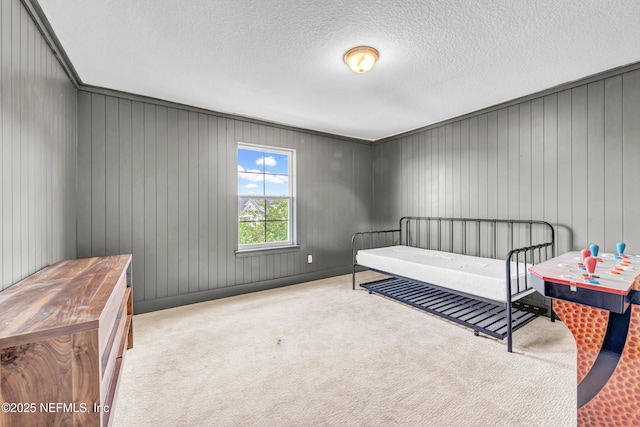 177 Windwalker Dr, Saint Augustine, FL 32092 - carpeted bedroom featuring a textured ceiling