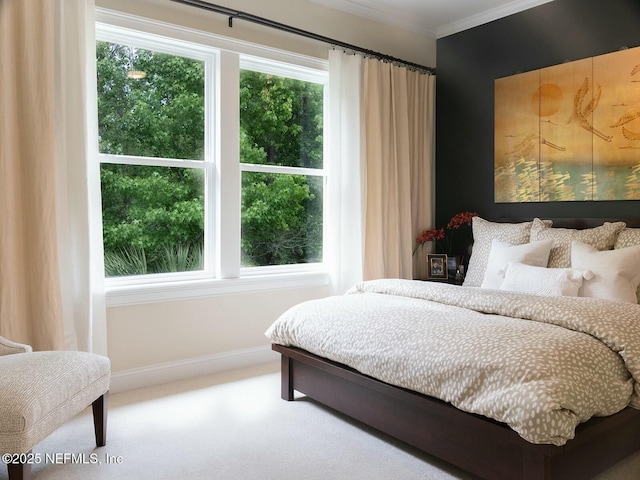 36 Preserve Island Cir, Ponte Vedra Beach, FL 32082 - bedroom featuring ornamental molding, carpet flooring, and baseboards
