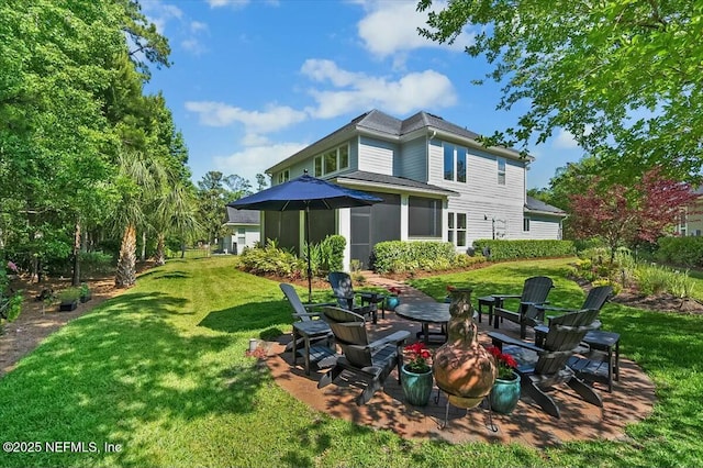 36 Preserve Island Cir, Ponte Vedra Beach, FL 32082 - back of house featuring a lawn