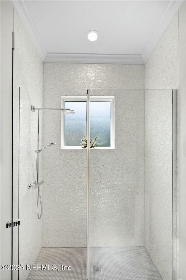 36 Preserve Island Cir, Ponte Vedra Beach, FL 32082 - interior space featuring ornamental molding and a stall shower