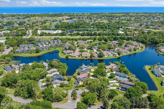 36 Preserve Island Cir, Ponte Vedra Beach, FL 32082 - birds eye view of property with a residential view and a water view